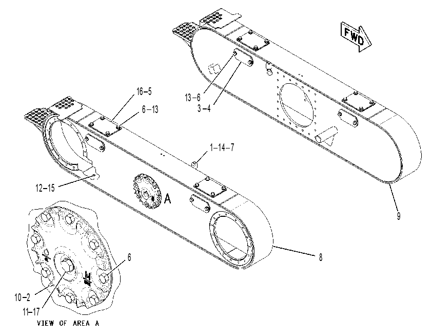 TANDEM & COVER GP 1931721 CAT