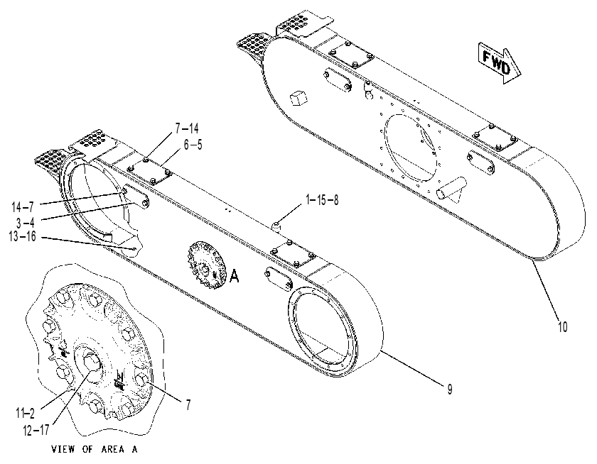 TANDEM & COVER GP 1931722 CAT