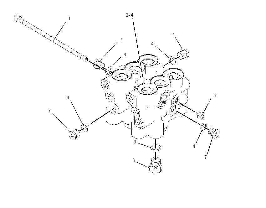 BODY GP-PILOT VALVE 1681879 CAT