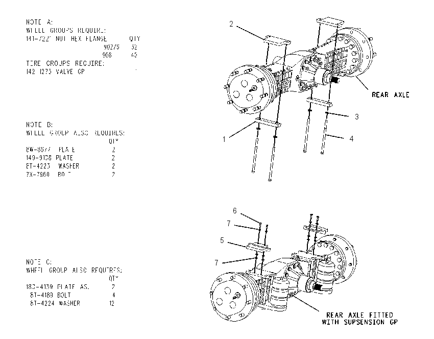 CHART-WHEEL & TIRE 1969820 CAT