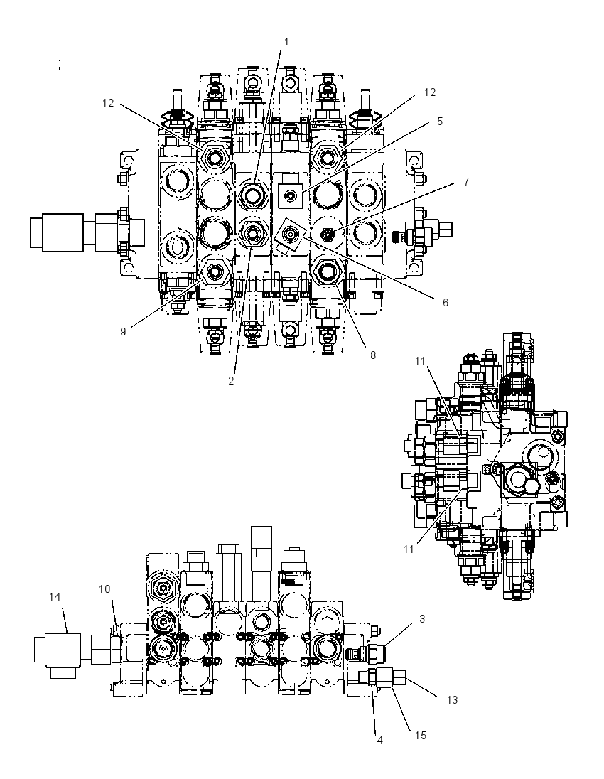 LINES GP-BACKHOE 2025949 CAT