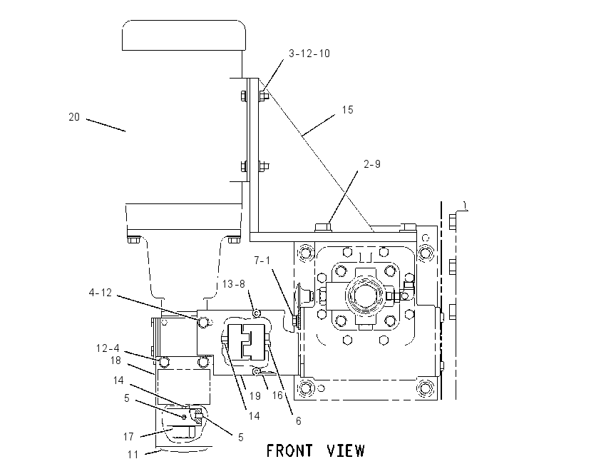 BARRING & MOUNTING GP 2184450 CAT