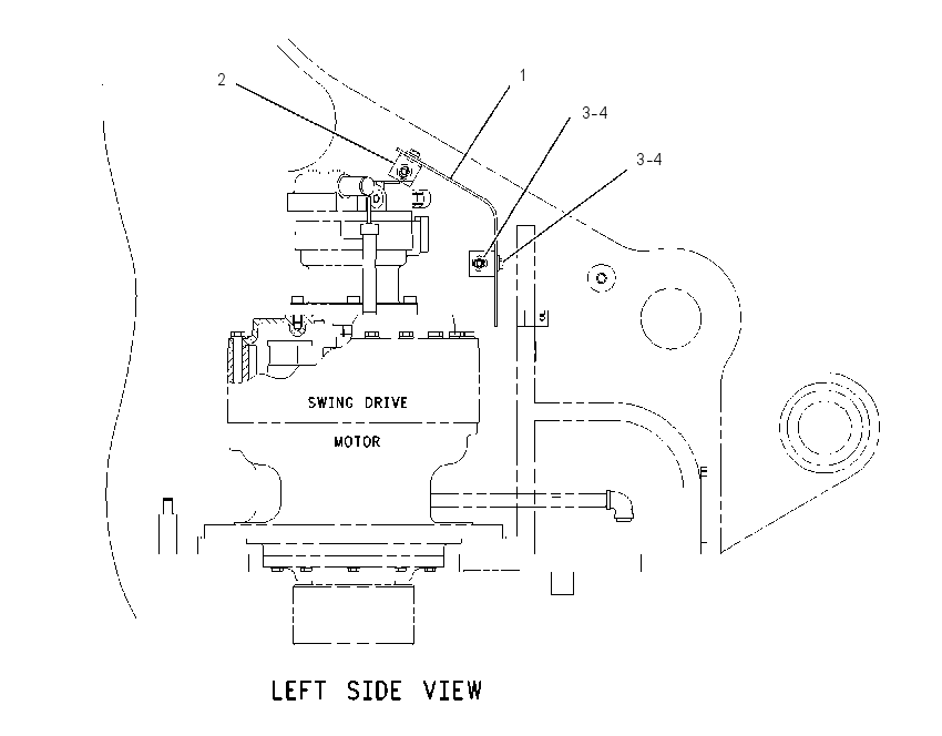 GUARD GP-SWING MOTOR 1390454 CAT