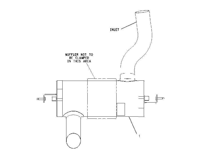 MUFFLER & CONVERTER GP 2033781 CAT
