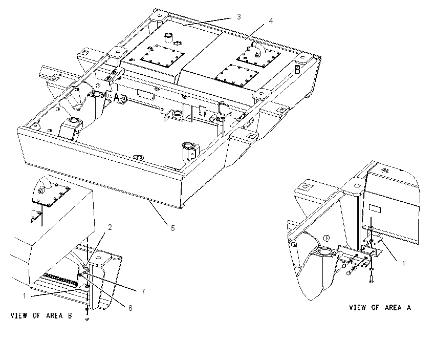 FRAME & TANK GP 1680223 CAT