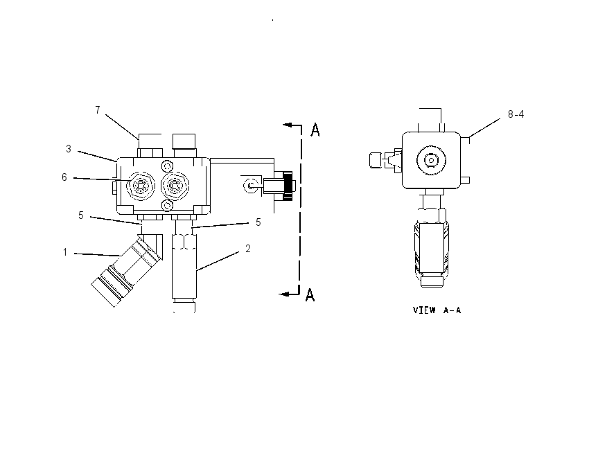 VALVE & MTG GP-DIVERTER 2194048 CAT