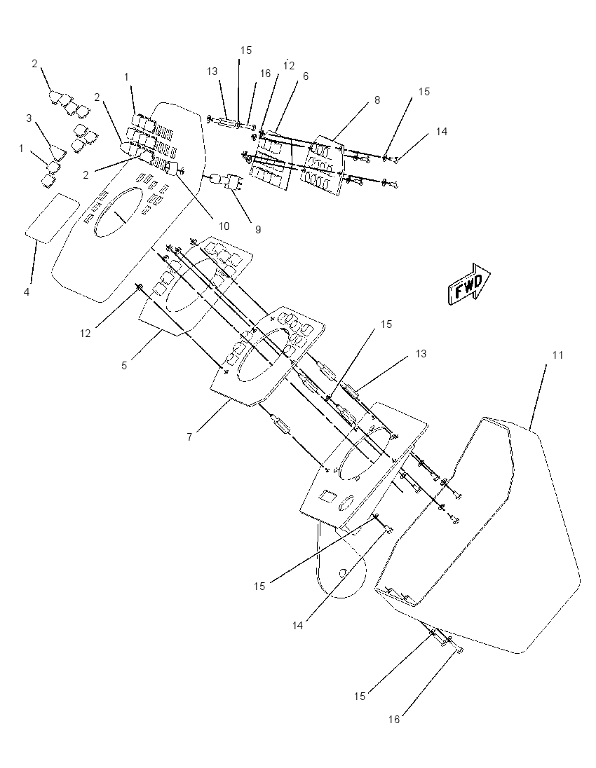 SWITCH GP-OPERATOR CONTROL 2174406 CAT