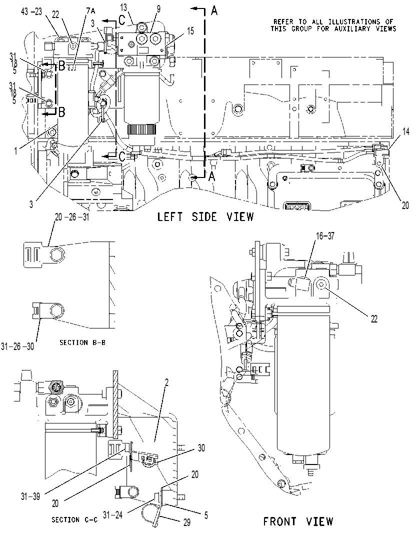 FILTER & MTG GP-FUEL 1993228 CAT