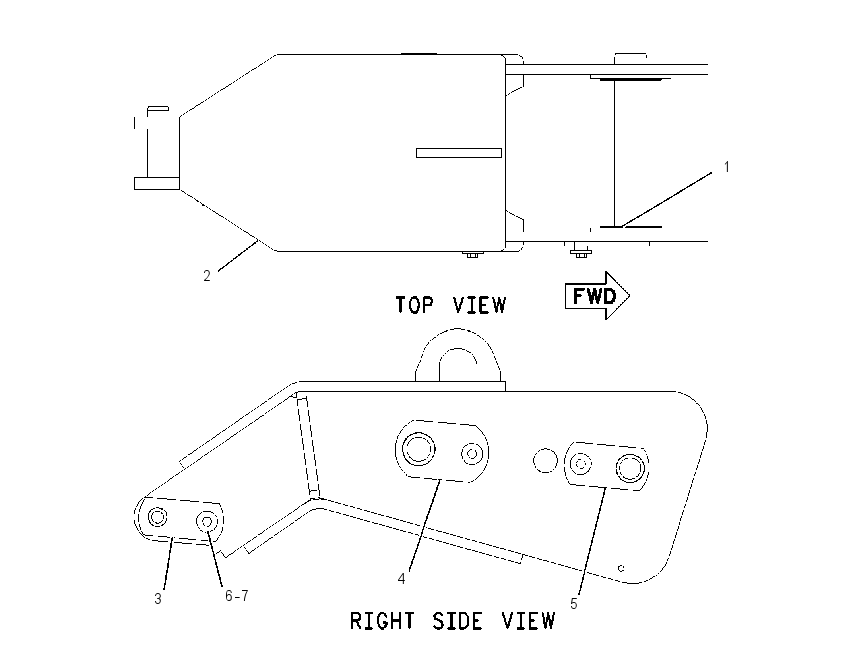 MOUNTING GP-HARVESTER HEAD 1988291 CAT
