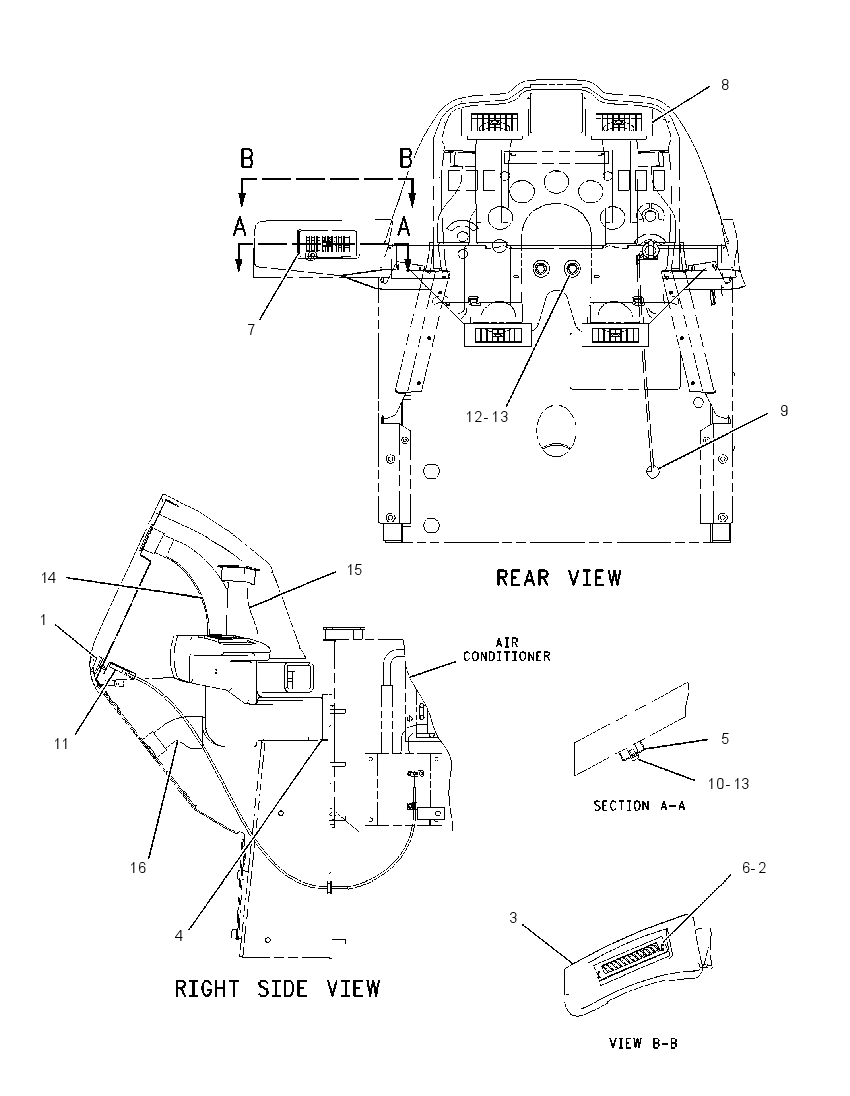DUCT & CONTROL GP 1365520 CAT
