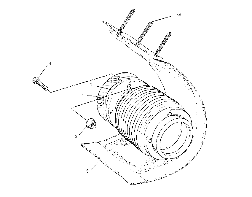 EXHAUST GP-FLEXIBLE 1984140 CAT