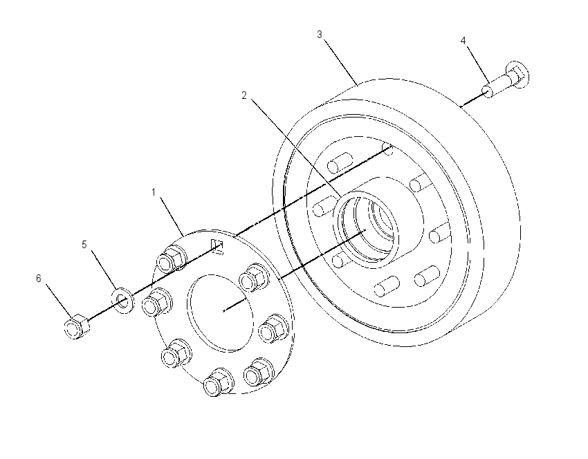 WHEEL GP-BOGIE 2154002 CAT
