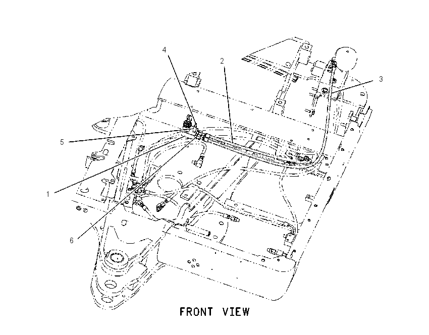 VALVE & LINES GP-HYD CONTROL 2098900 CAT