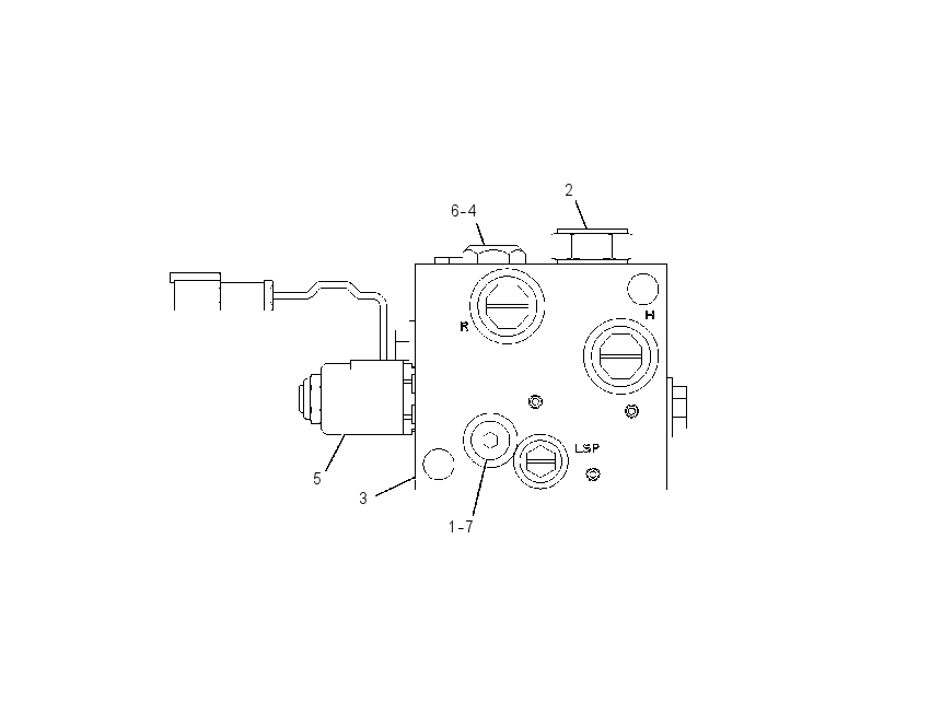 VALVE GP-RIDE CONTROL 1920086 CAT