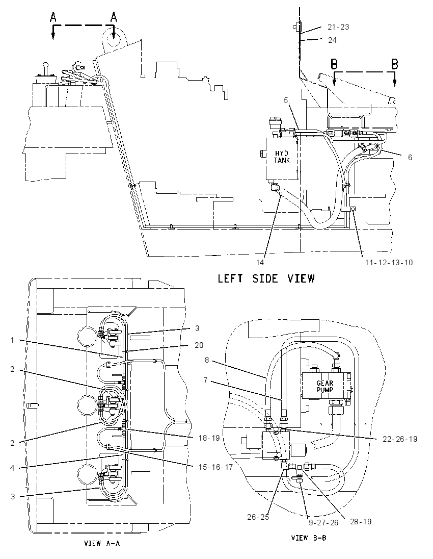 LINES GP-LIFTING 2018854 CAT