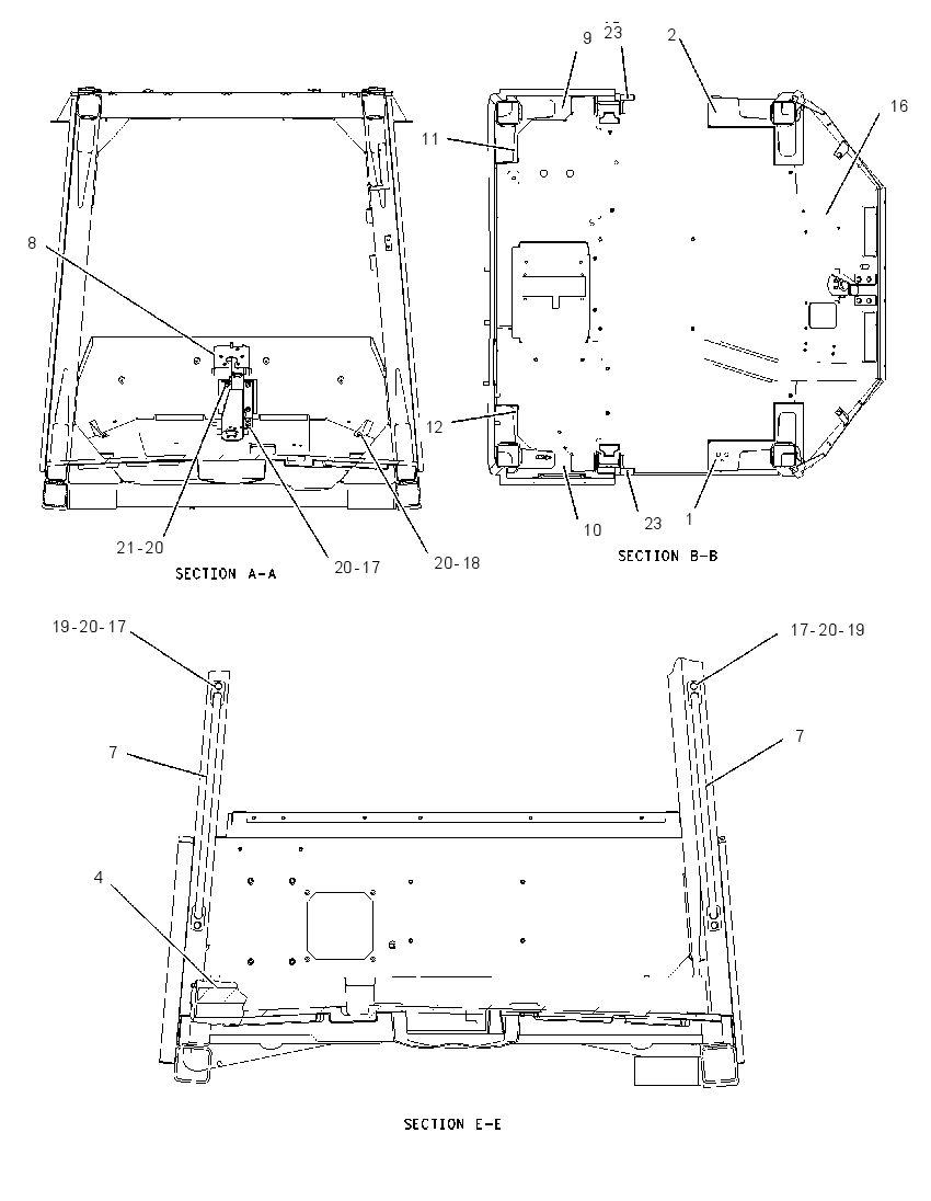 ROLLOVER PROTECTIVE STRUCTURE GROUP 2044494 CAT