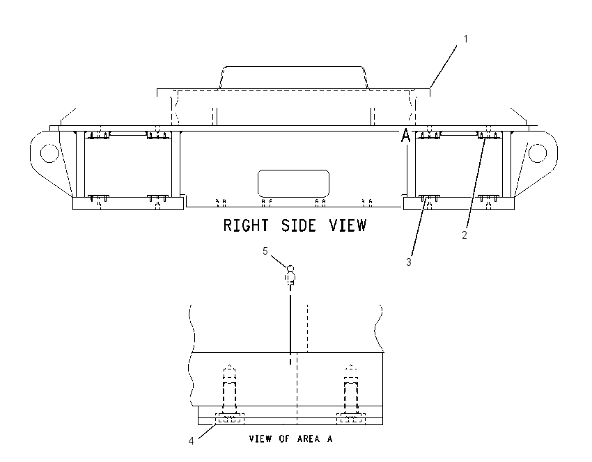 FRAME GP-CARBODY 2157916 CAT