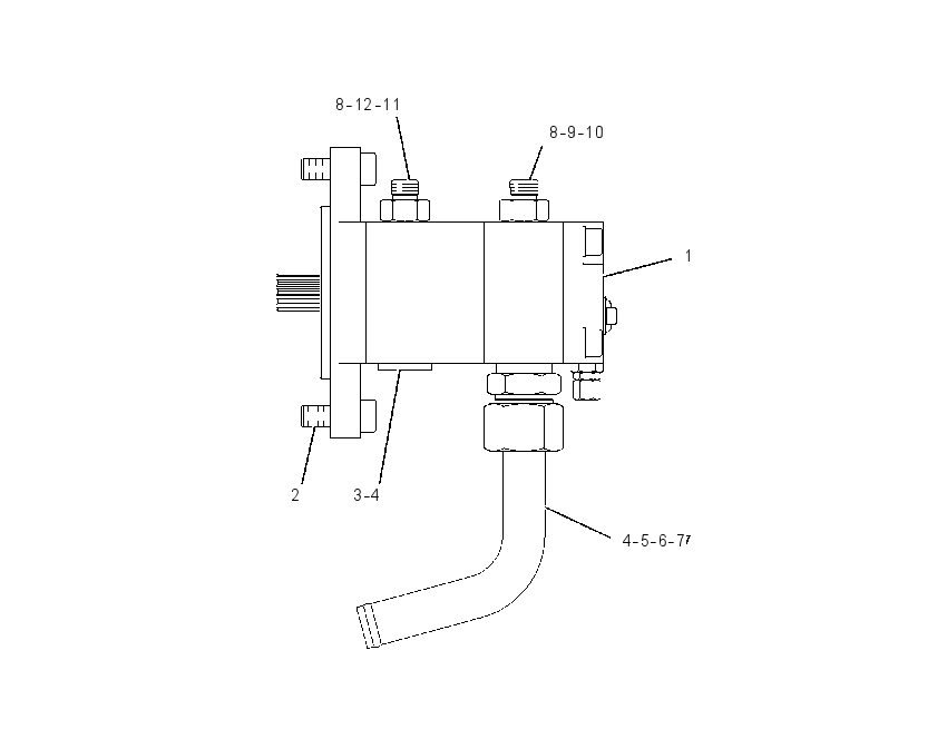 PUMP & MTG GP-STEERING 1643064 CAT