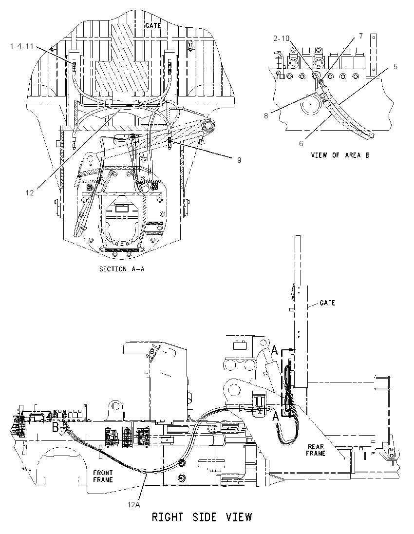 LINES GP-GATE 2137508 CAT
