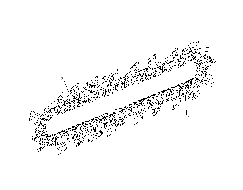 CHAIN GP-TRENCHER 2082690 CAT