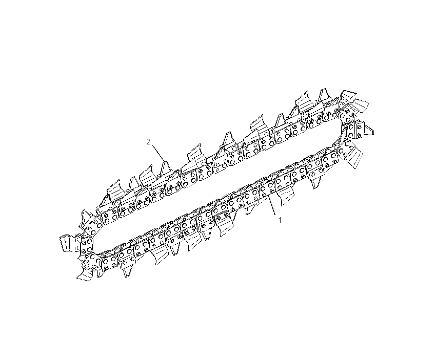 CHAIN GP-TRENCHER 2082691 CAT
