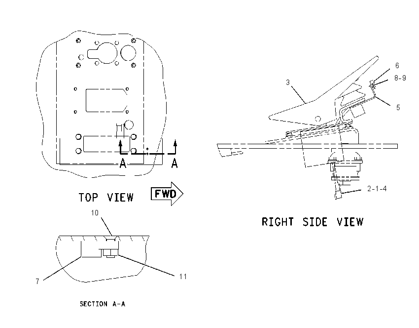 CONTROL GP-PEDAL 1884972 CAT