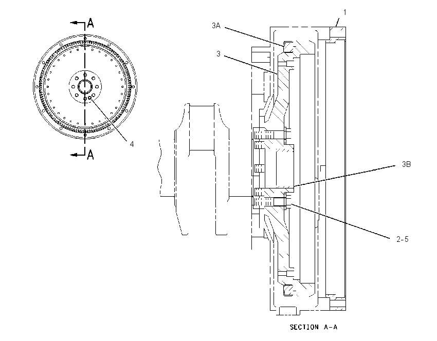 MOUNTING GP-TORQUE CONVERTER 2162551 CAT