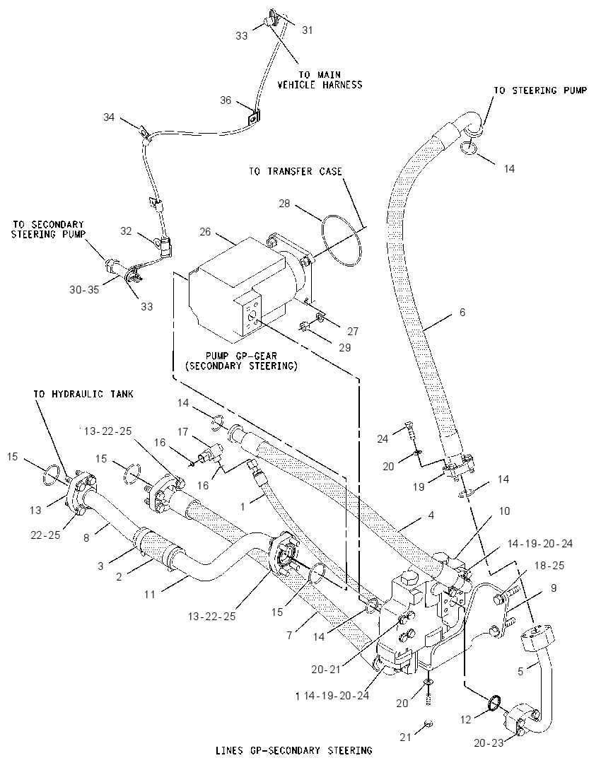 STEERING GP-SECONDARY 2Q8589 CAT