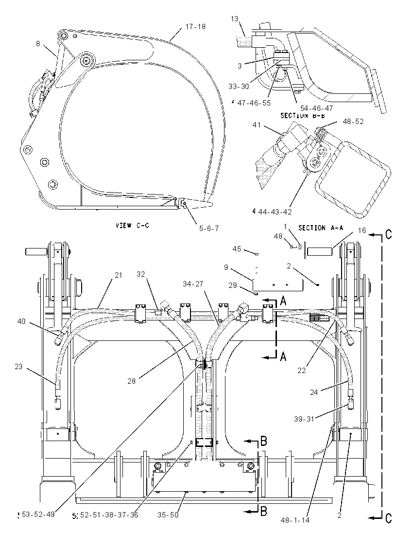 FORK GP-LOG & LUMBER 1437211 CAT