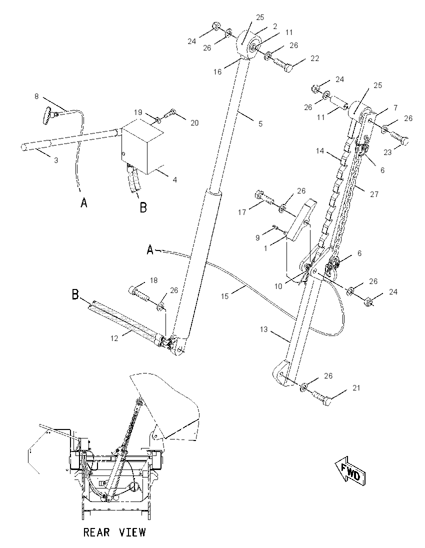 TILT GP-CAB 2077739 CAT