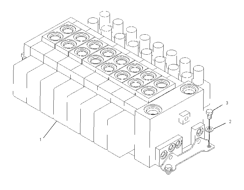 VALVE & MTG GP-LOG LOADER 2122200 CAT