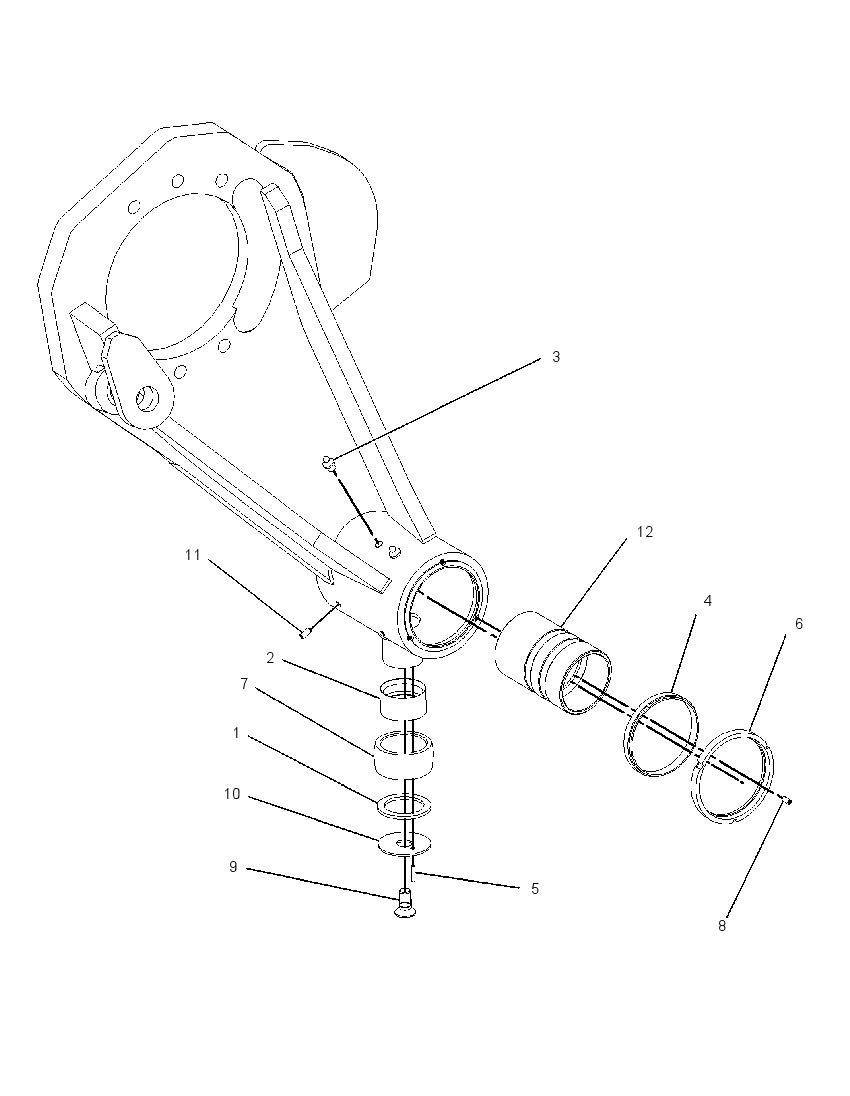 ARM GP-FEED ROLLER 1576848 CAT