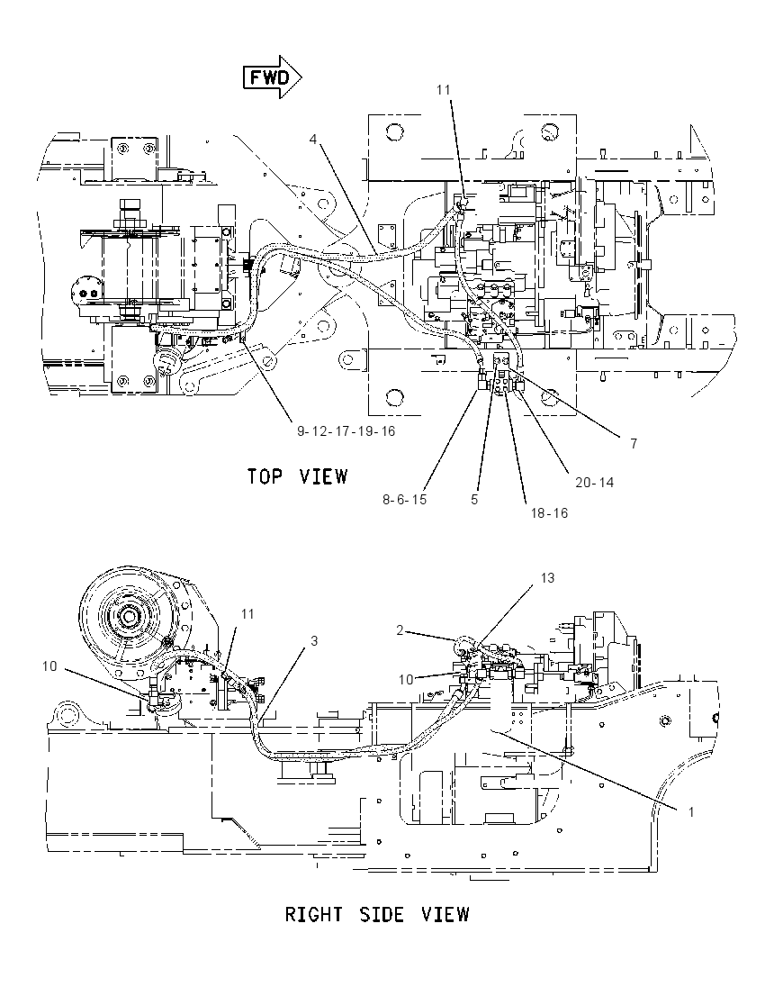LINES GP-WINCH 2225809 CAT