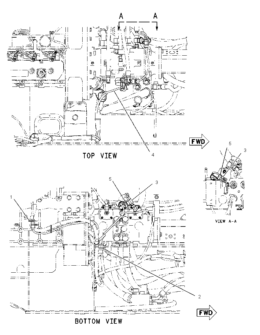 WIRING GP-REAR LIGHTING 1922694 CAT