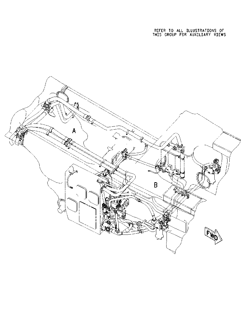 LINES GP-BRAKE OIL COOLER 2184466 CAT
