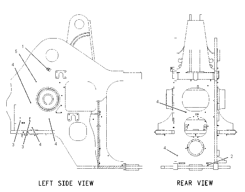 HARDWARE GP-LOADER FRAME 1897653 CAT