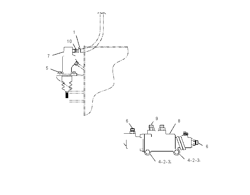 CYLINDER GP-BRAKE 1457721 CAT
