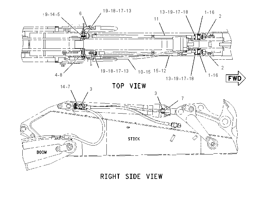 LINES GP-DIVERTER VALVE 1853443 CAT