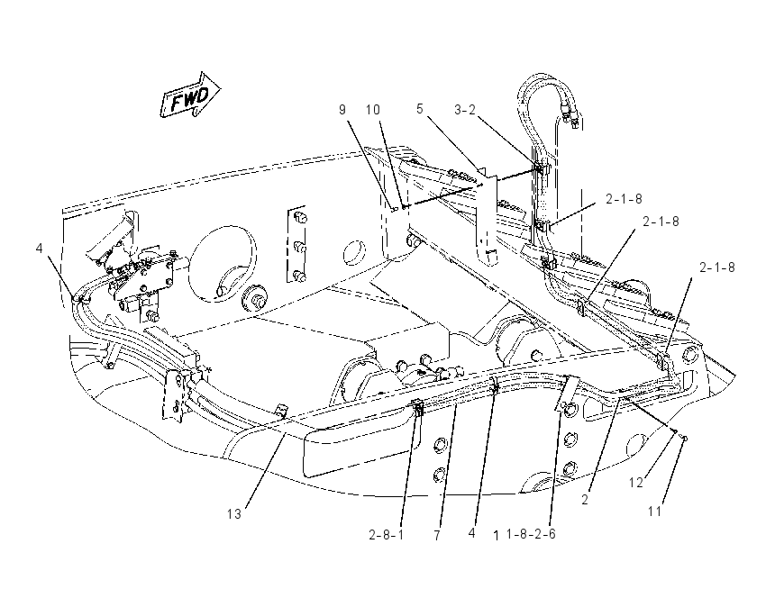 LINES GP-BLADE 2035428 CAT