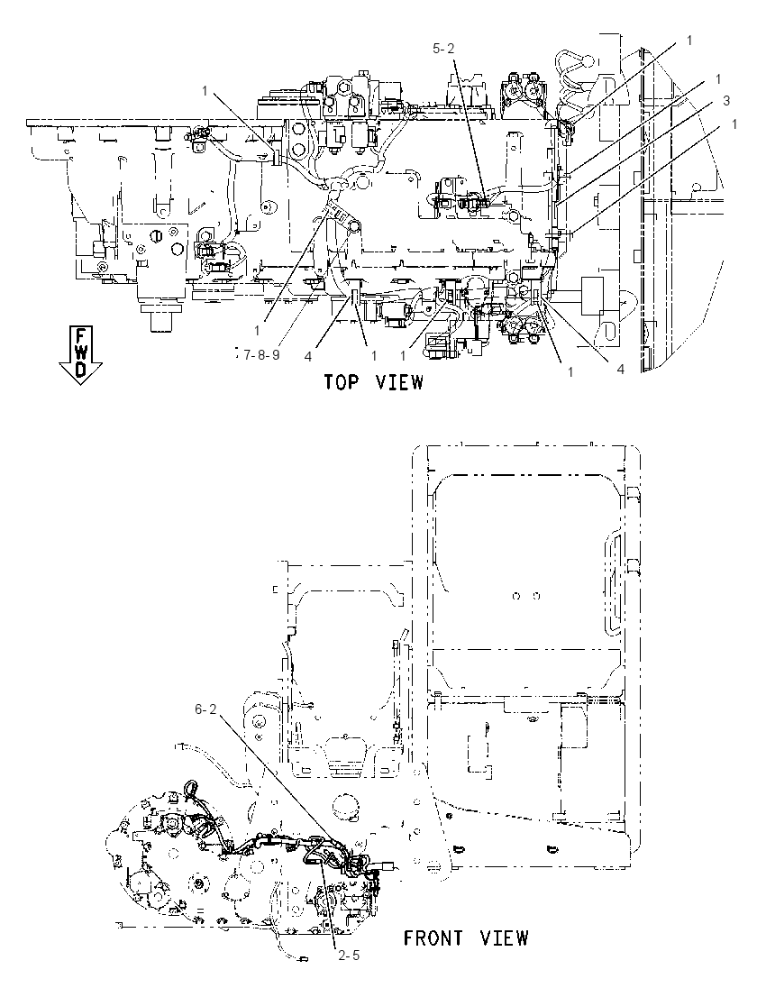 WIRING GP-TRANSMISSION CONTROL 2094888 CAT