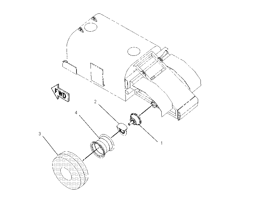 WHEEL & BRAKE AR 2135418 CAT