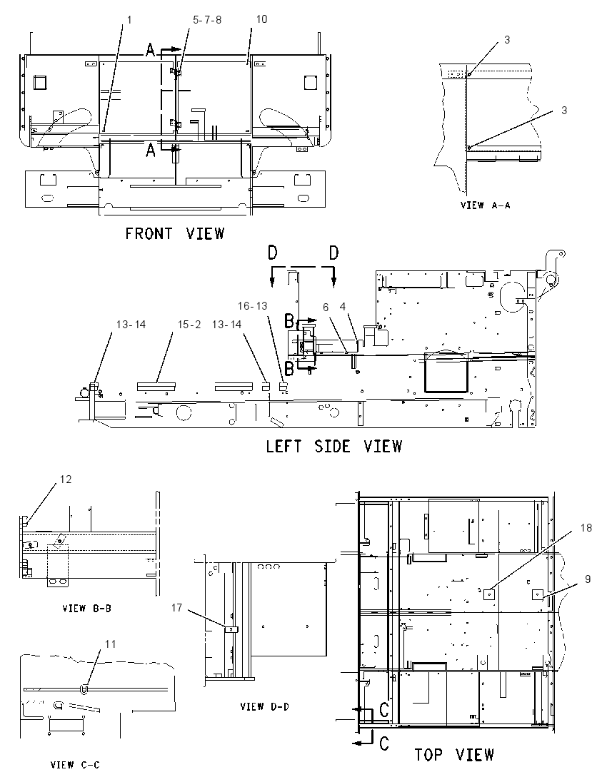 FRAME AS 2221813 CAT