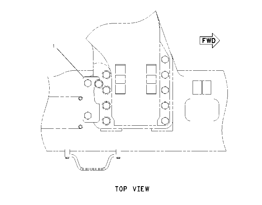 SPACER GP-UNDERCARRIAGE 1583961 CAT