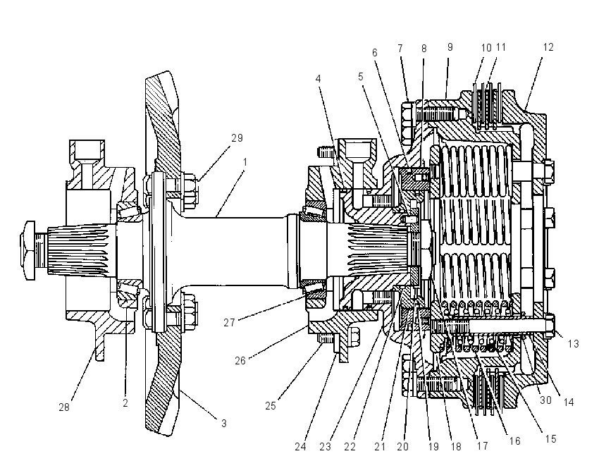CLUTCH GP-STEERING 1P1949 CAT