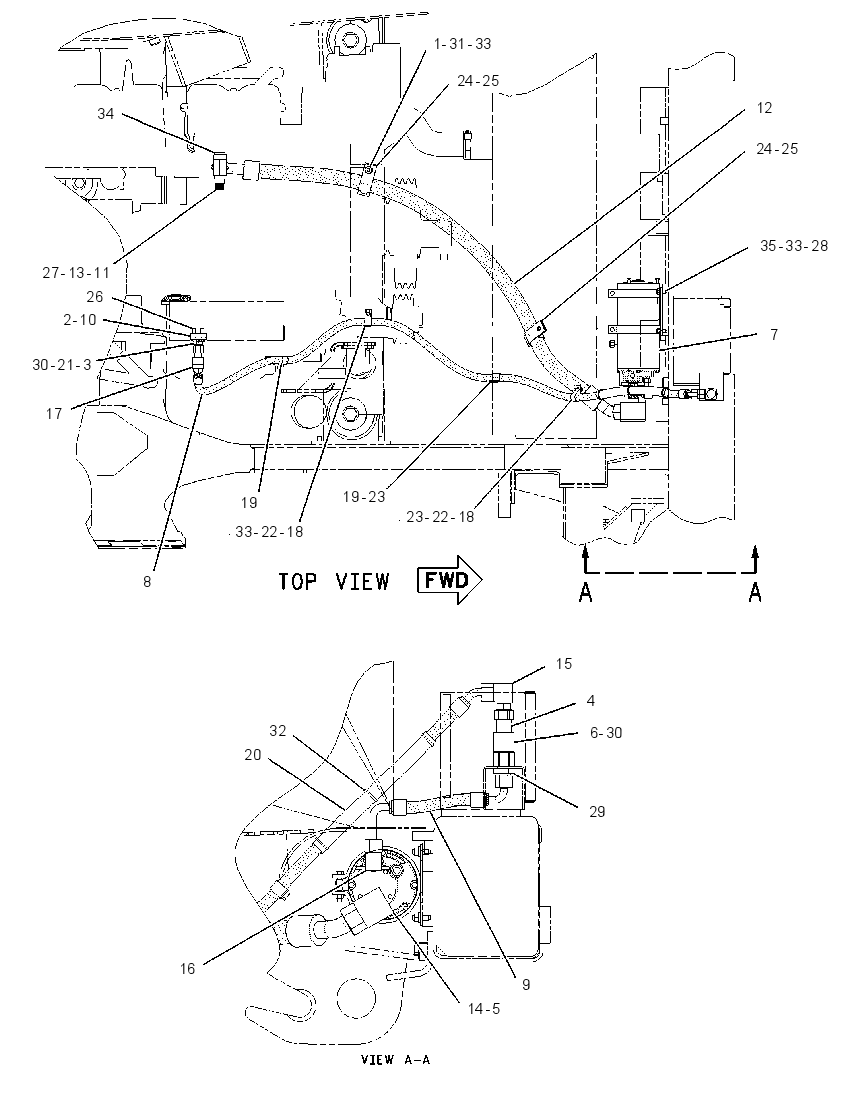 PUMP & LINES GP 2093343 CAT
