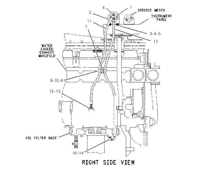 GAUGE GP-OIL FILTER PRESS DIFF 1270607 CAT