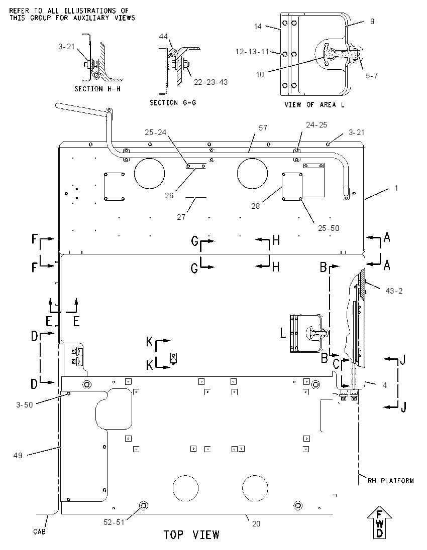 HOOD GP-TRUCK 2993573 CAT