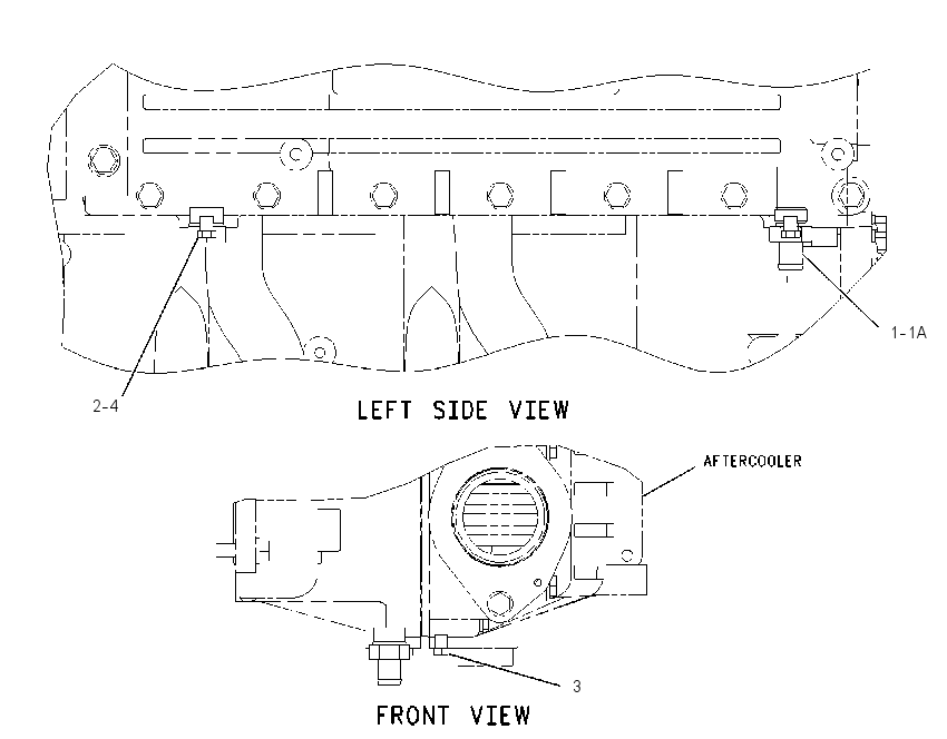 LINES GP-AFTERCOOLER DRAIN 2242382 CAT