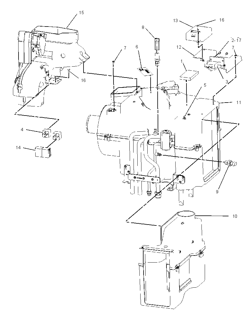 CASE GP-AIR CONDITIONER 1993159 CAT