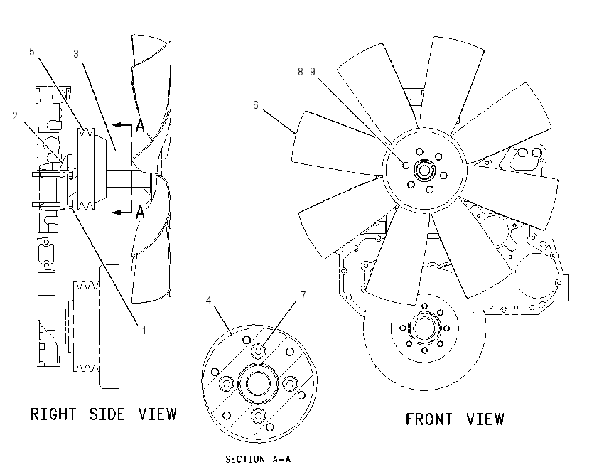 FAN GP 2077763 CAT